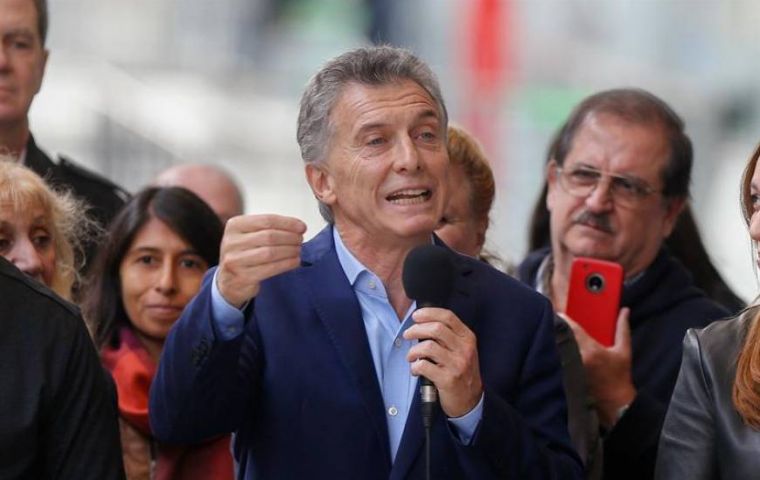 Macri y Pichetto buscarán la reelección