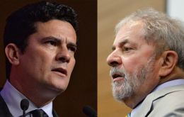 Moro condenó a Lula y ordenó su encarcelamiento tras dar por probado que recibió un apartamento en una playa de Sao Paulo a cambio de favores políticos