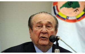 El ex timonel del organismo sudamericano falleció en su sanatorio privado en Asunción, donde se encontraba internado 