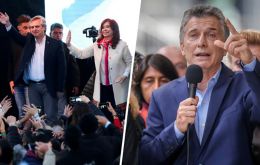 Fernández, secundado por la exmandataria Cristina Fernández de Kirchner ganaría los comicios con el 51,5% de los sufragios, contra el 34,9% de Macri