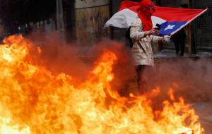 Las protestas se han multiplicado en Chile tras el disparador del aumento del pasaje del metro
