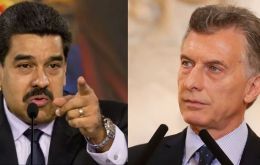El mandatario venezolano acusó al actual presidente argentino, Mauricio Macri, un abierto crítico de su gobierno, de “sabotear” la finalización de los buques. 