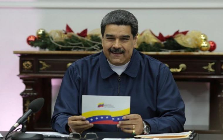 Maduro pidió al señor Jair Bolsonaro por las armas, ”que en este momento, tenemos información, se dirigen y están en territorio brasileño”