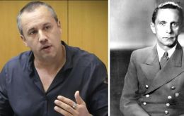 Alvim manifestó que la similitud con los textos de Goebbels no fue intencional.