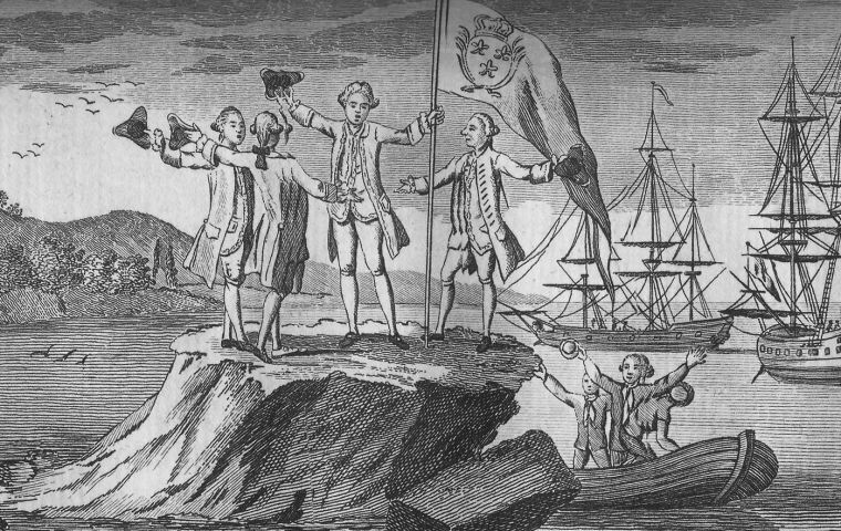 Sebald De Weert había partido desde el puerto de Texel, en 1598. Era parte de la expedición comandada por Jacobo Mahu al frente de cinco barcos