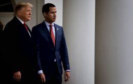 El encuentro entre Guaidó y Trump en la Casa Blanca duró 45 minutos y no hubo declaración a los medios de comunicación.