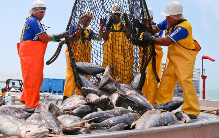 El gremio pesquero peruano señaló que en doce años el sector experimentó un crecimiento del 13.600% y actualmente mueve US$ 123 millones anuales en ventas.