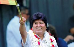 De los resultados del Tribunal Electoral boliviano, el MAS de Evo Morales habría obtenido, 10,49 