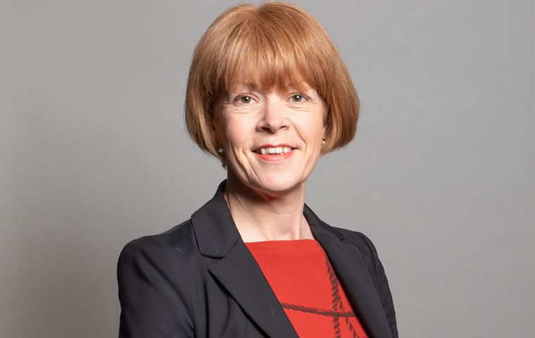 Vicecanciller Wendy Morton (Foto: UK Parliament)