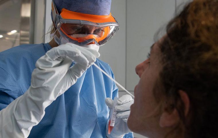 “A la fecha, el Servicio de virosis respiratorias del INEI ANLIS Malbrán analizó 28 muestras correspondientes a casos sospechosos de COVID-19”