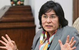 La presidenta del Tribunal Constitucional Marianella Ledesma, dijo que “lo recomendable será que el Estado tenga mejores políticas de prevención y sanción contra los agresores”