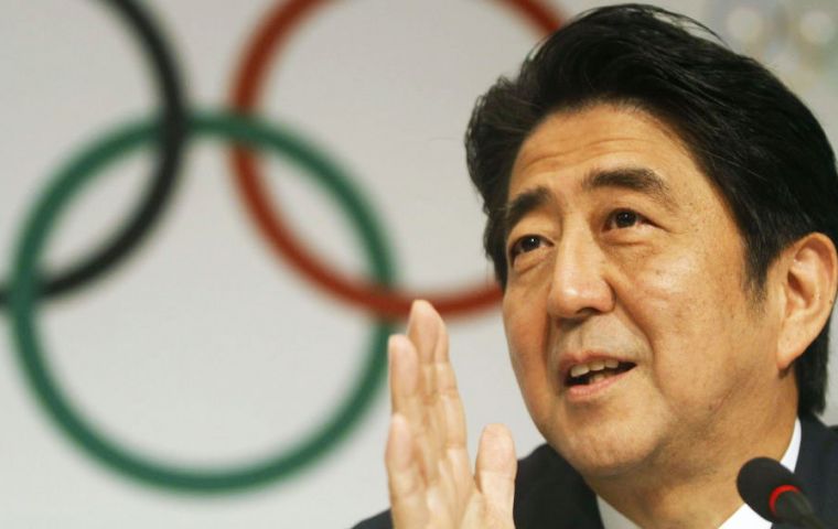 Shinzo Abe estimó que el evento podría posponerse de no ser factible de realizarse en su “forma completa”.