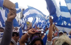 Según cifras de CIDH, al menos 328 personas murieron, cerca de 2.000 resultaron heridas, miles fueron detenidas y más de 100.000 debieron huir de Nicaragua