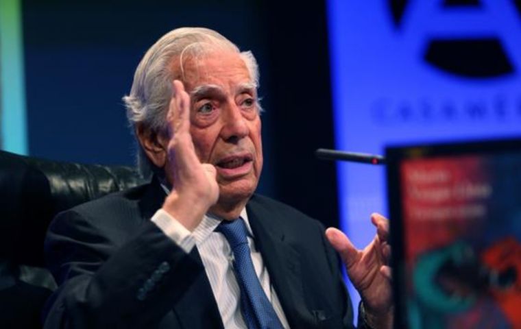 Le Nobel Vargas Llosa y los ex presidentes de Uruguay, Luis Alberto Lacalle y Julio María Sanguinetti se cuentan entre los firmantes 