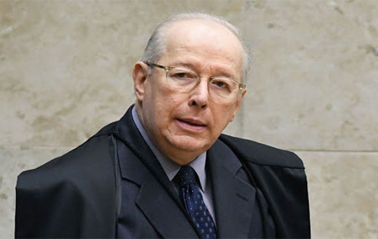 El juez Celso de Mello, informó que recibió el video íntegro de la reunión de gabinete del 22 de abril citada por el ex ministro y ex juez Sérgio Moro