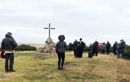 Goose Green, uno de los asentamientos más poblados de las Falklands. En 1982 contaba con al menos 120 civiles (Foto FIG)