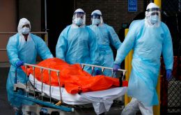 Los fallecidos ascienden a 1.043 y a 44.931 los contagiados desde el inicio de la pandemia, informó el Ministerio de Salud de la Nación.