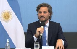 “Argentina ya decidió hace muchos años vivir en democracia y apostar al régimen democrático”, dijo el jefe de Gabinete, Santiago Cafiero