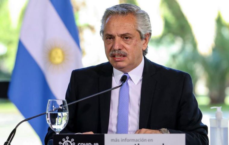  El presidente Alberto Fernández “dio instrucciones sobre la posición a fijar por la representación argentina en Ginebra ante los proyectos de resolución, en relación con la situación en Venezuela”