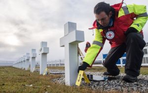 Las Falklands han facilitado la identificación de soldados argentinos desconocidos enterrados en las Islas