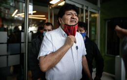 Los fiscales bolivianos en diciembre del año pasado emitieron la orden de arresto por las acusaciones de sedición y terrorismo