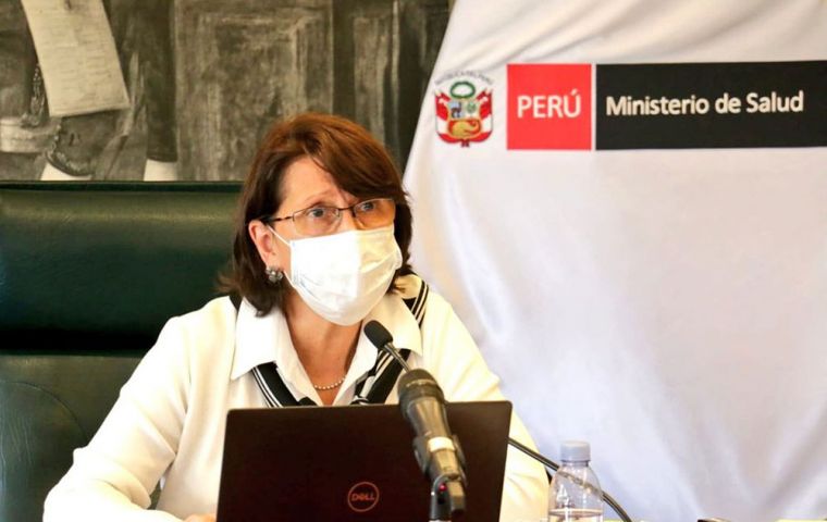 Pilar Mazzetti sostuvo ante el Congreso que Perú ha estado en “contacto constante” con Pfizer desde julio, pero que la disputa surgió en diciembre