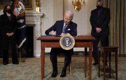  Biden anunció que EE.UU. organizará una cumbre sobre clima el próximo 22 de abril, el Día de la Tierra y del quinto aniversario de la firma del Acuerdo de París