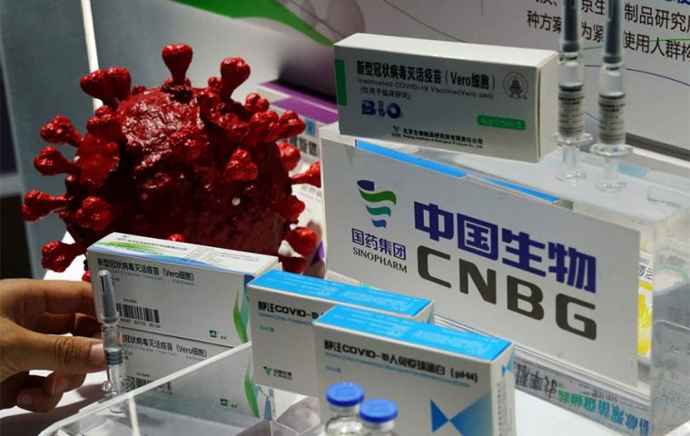  La vacuna china de Sinopharm es una vacuna “inactivada”, es decir que contiene una versión del virus del coronavirus pero alterada genéticamente