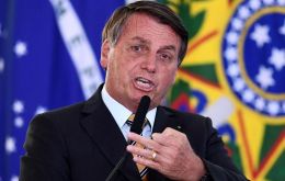 “Si sigue cerrando todo, no sabemos dónde terminará nuestro Brasil”, dijo Bolsonaro.