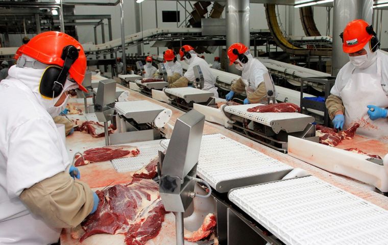 Se vendieron a Chile 44.894.115 kilos de carne vacuna paraguaya