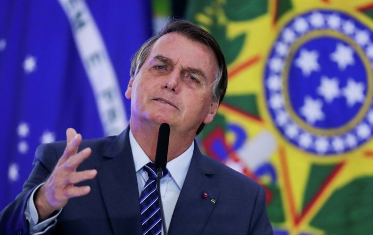 “El comunismo solo crea igualdad en la desesperanza, el hambre y la miseria, ...” dijo el líder brasileño