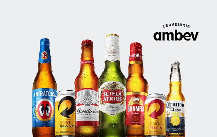 La cervecera detrás de marcas como Brahma, Budweiser, Antarctica, Corona, Stella Artois y Skol ha optado por no patrocinar la Copa América de este año.