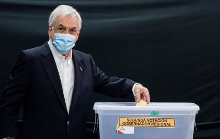 La alianza de Piñera solo ganó en la Araucanía