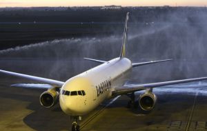 Un Boeing 767-300 (ER) de Eastern Airlines volará a Montevideo dos veces por semana