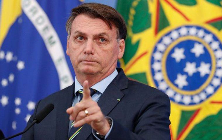 “O celebramos elecciones limpias en Brasil o no tenemos elecciones”, advirtió Bolsonaro.