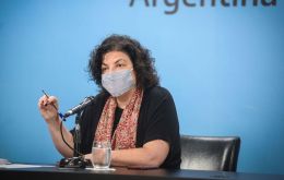 La ministra de Salud Vizzotti anunció el acuerdo, “mientras continuamos las negociaciones con otros laboratorios”.
