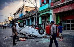 Los cubanos salieron a las calles a decir “basta” a la escasez de alimentos, electricidad y medicamentos
