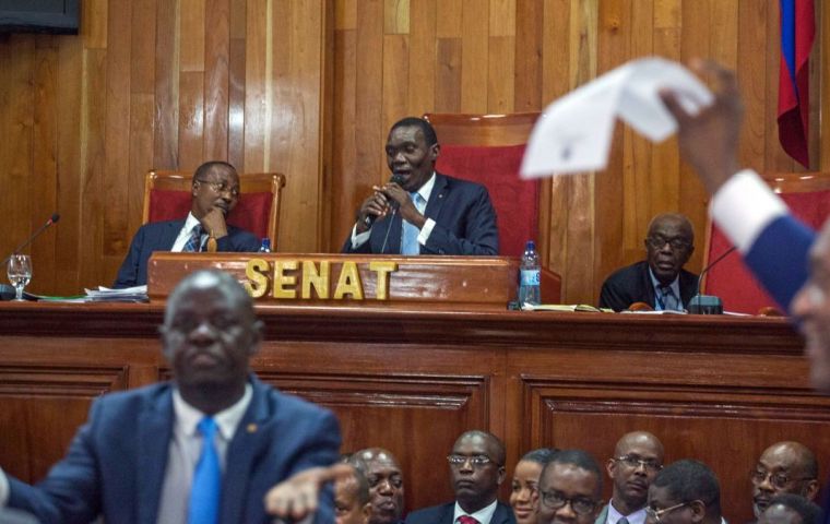 El presidente del Senado de Haití, Joseph Lambert, fue elegido para dirigir el país, pero ¿está a cargo?