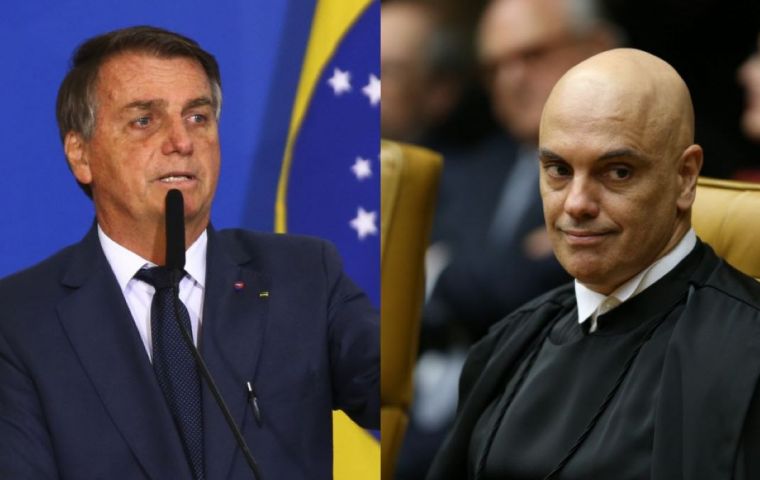 Bolsonaro buscará la reelección en 2022 bajo un TSE presidido por De Moraes