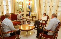 Neme también recibió el apoyo de República Dominicana a la candidatura de Argentina para presidir la Celac