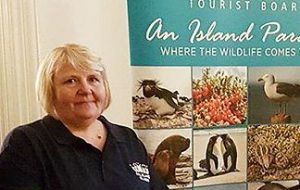 Directora Ejecutiva de la Oficina de Turismo de las Falklands Stephanie Middleton