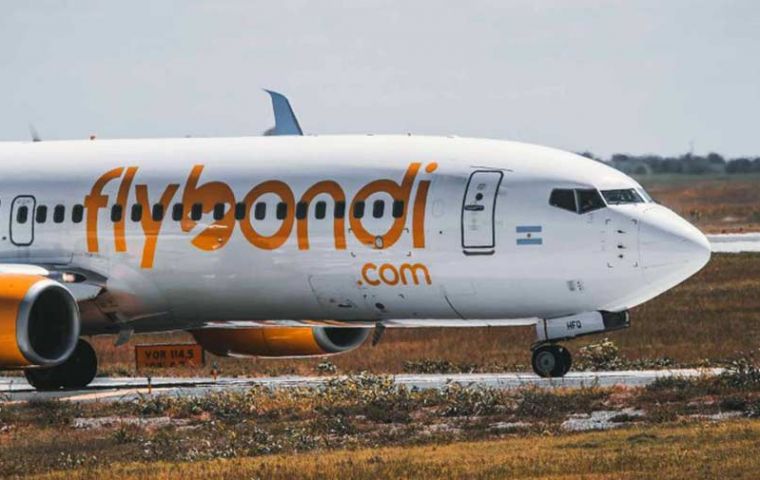 Flybondi fue la primera aerolínea de bajo costo de Argentina