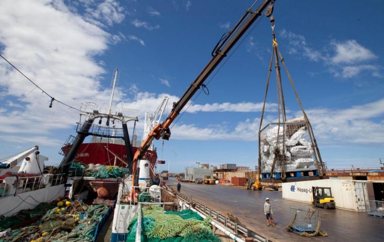 La UE es el principal mercado para las exportaciones de pesca de las Falklands 