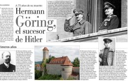 Göring fue condenado a muerte pero escapó de su cita con el verdugo mediante una pastilla de cianuro