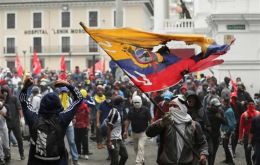 Ecuador vive en estado de excepción desde el 18 de octubre