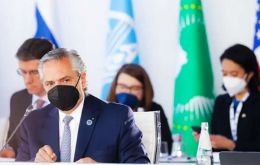 El mandatario argentino pidió “nuevas reglas para poder nivelar a nuestras sociedades con impactos positivos y frente al cambio climático”.