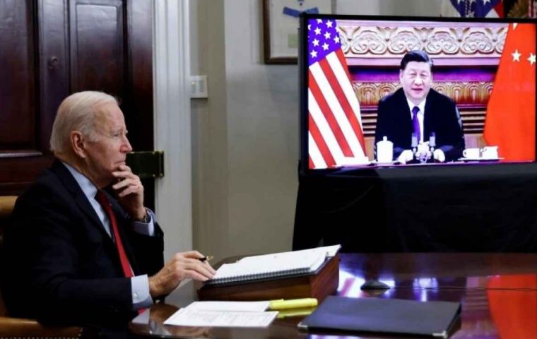 Xi describió a Biden como “un viejo amigo”