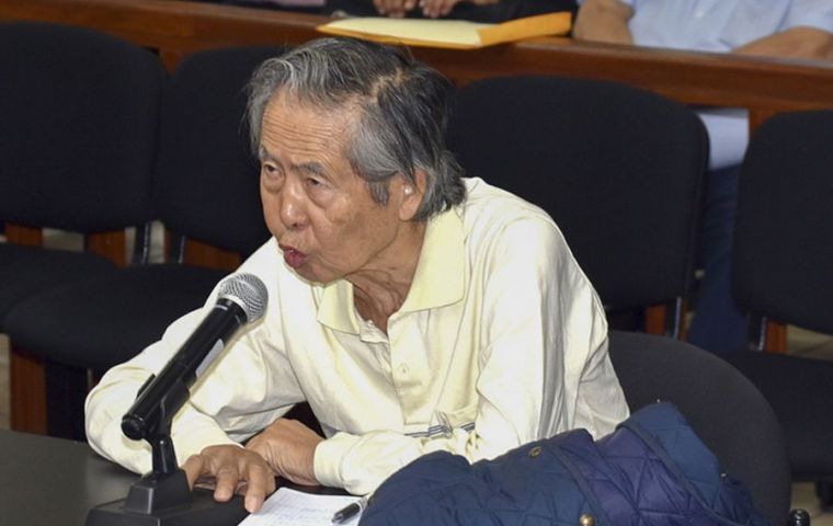 Fujimori fue extraditado de Chile en 2007 para ser juzgado en Perú, pero no incluía las esterilizaciones forzadas