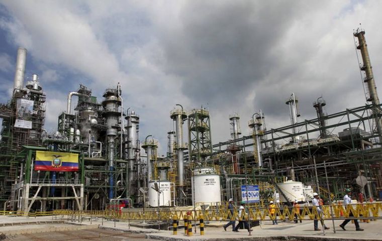 La medida permite a Ecuador suspender temporalmente las operaciones en sus campos petroleros,