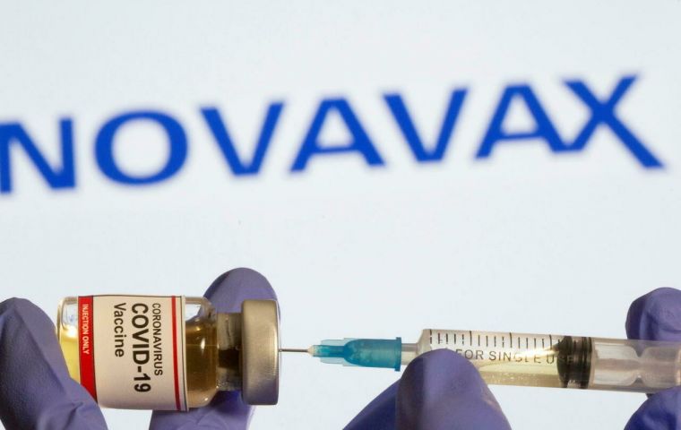 Erck afirmó que Novavax podría ayudar a superar la vacilación frente a las vacunas